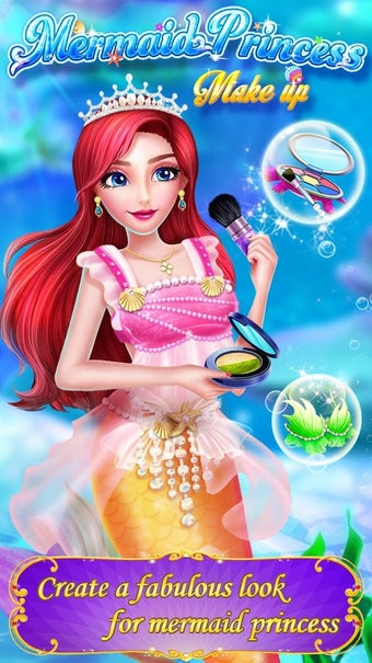 Imagen 1 para Mermaid Princess Makeup -…