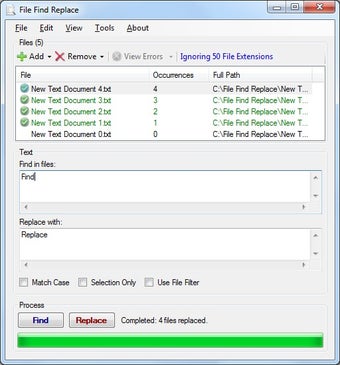 Imagen 0 para File Find Replace