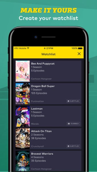 Image 3 for VRV: Anime, game videos &…