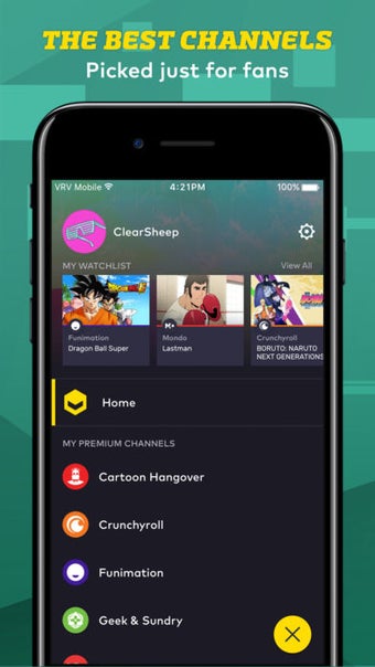 Image 1 for VRV: Anime, game videos &…