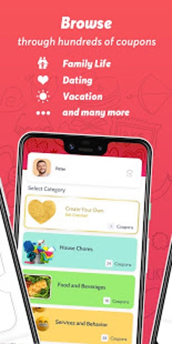 Couple Coupons: Relationship Love Vouchers Game Screen Grabs 2