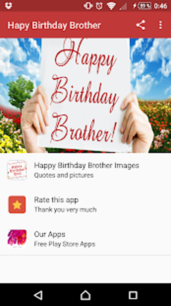 Image 0 for Happy Birthday Brother
