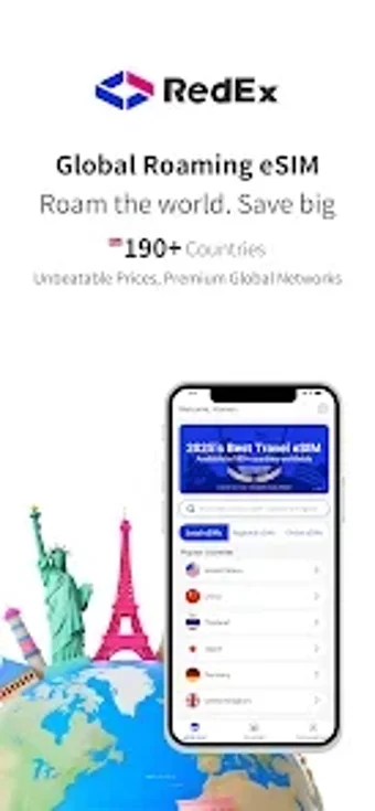 Image 0 for Redex:eSIM for travel