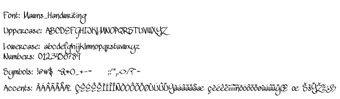 Image 0 for Mawns Handwriting