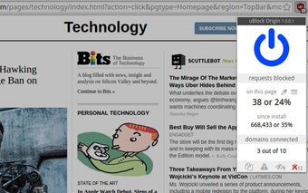 Image 1 for uBlock Origin for Chrome