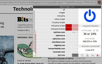 Image 0 for uBlock Origin for Chrome