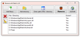 Image 0 for Remove with Batch