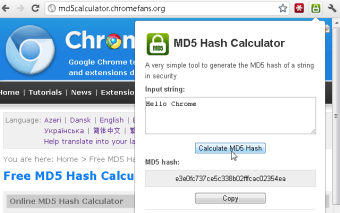 Image 0 for MD5 Hash Calculator for C…