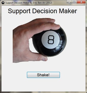 Imagen 0 para 8 Ball Support Decision M…