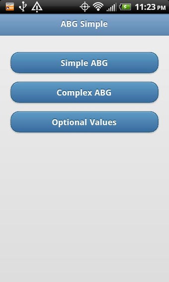 Imagen 1 para ABG Simple