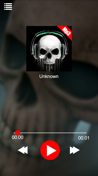 Image 0 for Skull Mp3 Music Player