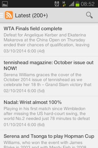 Image 1 for Tennis News