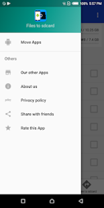 Image 1 for Files to sdcard - Move fi…