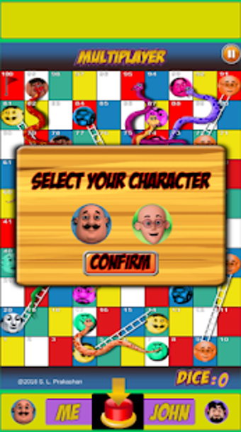 Imagen 2 para Motu Patlu Snakes & Ladde…