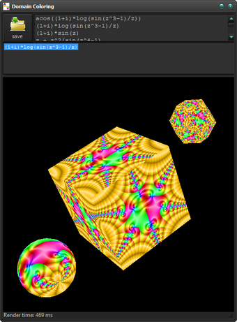 Image 0 for Domain Coloring