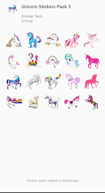 Image 1 for Unicorn stickers 2019 for…