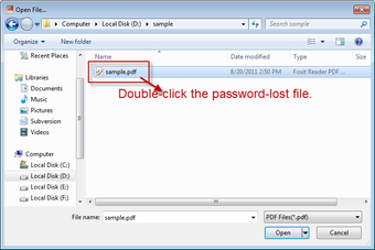 Image 4 for Daossoft PDF Password Res…