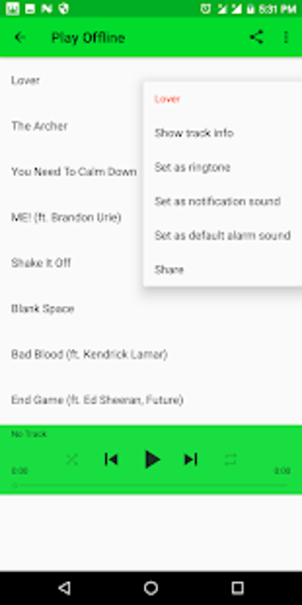 Image 3 for Taylor Swift Lover Offlin…