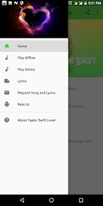 Imagen 2 para Taylor Swift Lover Offlin…