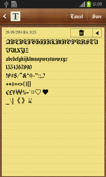 Image 1 for Agincourt FlipFont