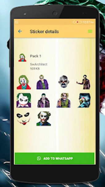 Image 3 for Clown Stickers for Whatsa…