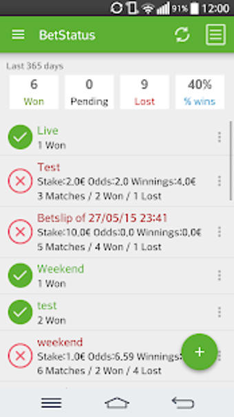 Image 0 for BetStatus - My Bet Slip L…