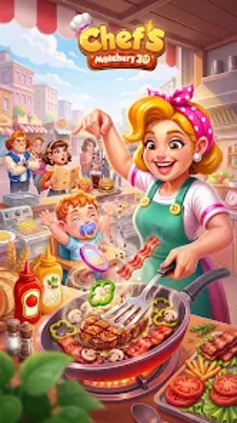 Imagen 0 para Chefs Matchery 3D