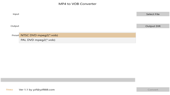 Image 0 for MP4 to VOB Converter for …