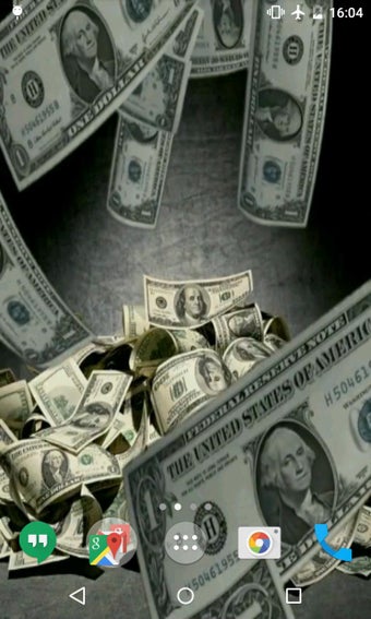 Imagen 2 para Falling Dollars 3D Wallpa…