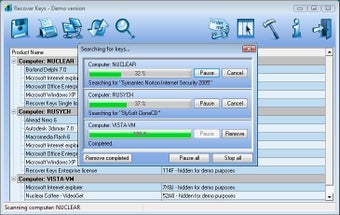 Image 0 for Recover Keys