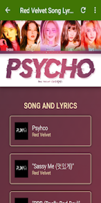 Image 0 for Red Velvet - Offline Song…