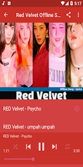 Image 1 for Red Velvet - Offline Song…