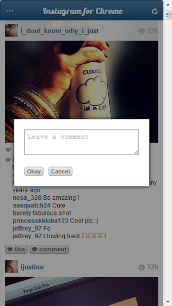Imagen 2 para Instagram for Chrome