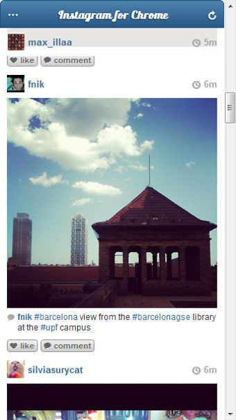 Imagen 1 para Instagram for Chrome