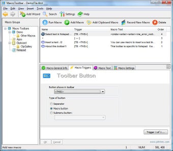 Image 0 for MacroToolbar Free Edition