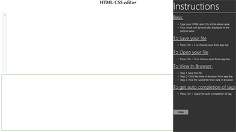 Image 3 for HTML CSS Editor for Windo…