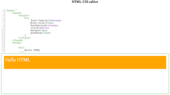 Image 1 for HTML CSS Editor for Windo…
