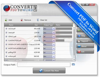 Image 0 for Convert PDF To Word Deskt…