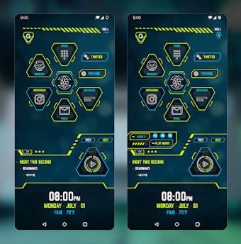 Imagen 1 para CMX - 2030  KLWP Theme