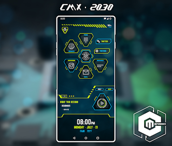 Imagen 0 para CMX - 2030  KLWP Theme