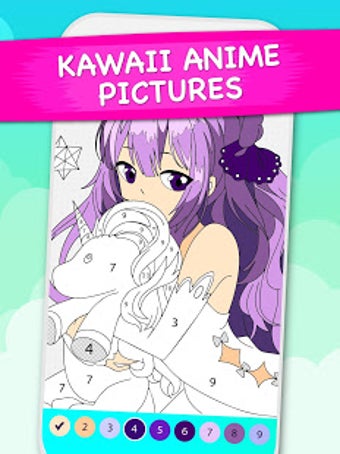 Imagen 3 para Anime Manga Color by Numb…