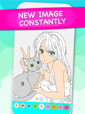 Imagen 2 para Anime Manga Color by Numb…