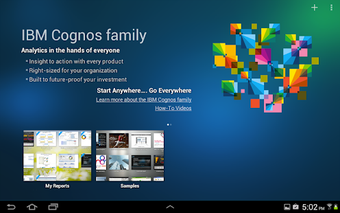 Image 1 for IBM Cognos Mobile