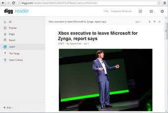 Image 0 for Digg Reader
