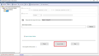Imagen 0 para TrustVare PST to HTML Con…