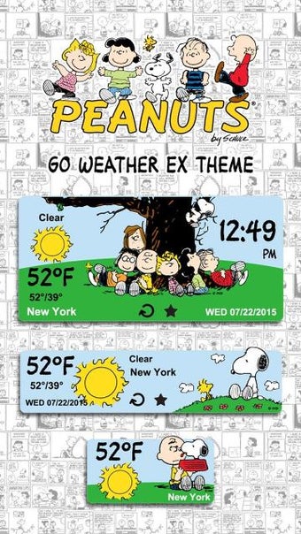 Image 0 for Peanuts Weather Widget Th…