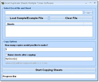 Imagen 0 para Excel Duplicate Sheets Mu…