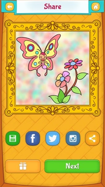 Image 2 for Butterfly Coloring Pages