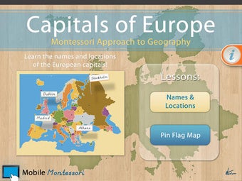 Image 0 for Capitals of Europe - A Mo…