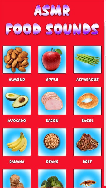 Image 1 for ASMR Food Sounds HD - Rel…